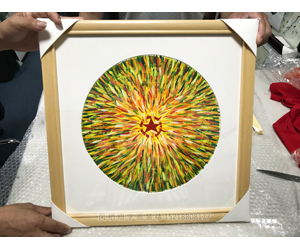 水彩卡纸装裱36