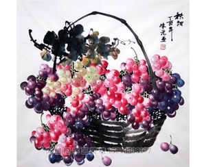 国画 写意画 花鸟画 秋甜