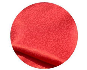 新到大红色锦绫