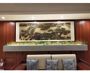 广州凤栖梧十字绣配框教程