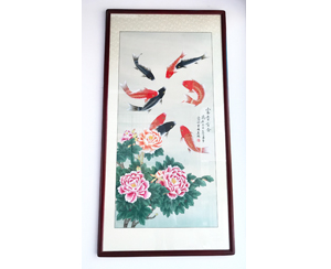 凌雪 四尺竖幅《富贵有余》 北京美协会员