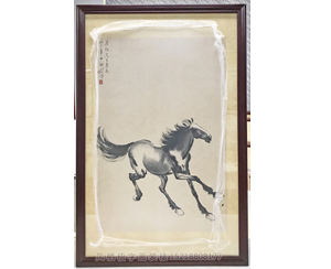 名家徐悲鸿《马》