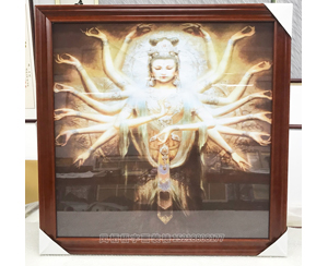 千手观音 喷绘油画装裱画框