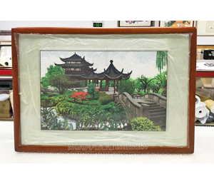 苏绣装裱画框