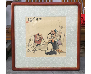 雅乐图 书画茶室装饰挂画