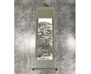 广州国画山水画装裱