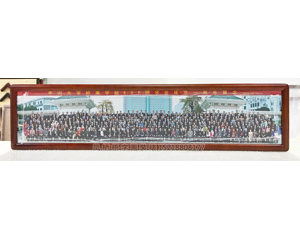 中山大学岭南学院EDP大合照 广州裱相框