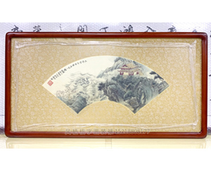四尺四开 扇面写意国画裱框