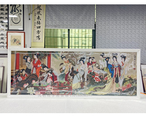 十字绣装裱画框 十二金钗